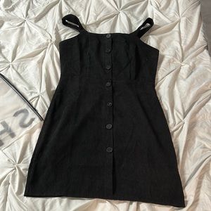 Black corduroy Dress